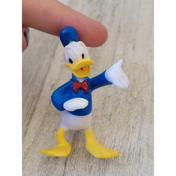 Donald Duck Disney bow blue toy figure Pixar - Picture 1 of 4